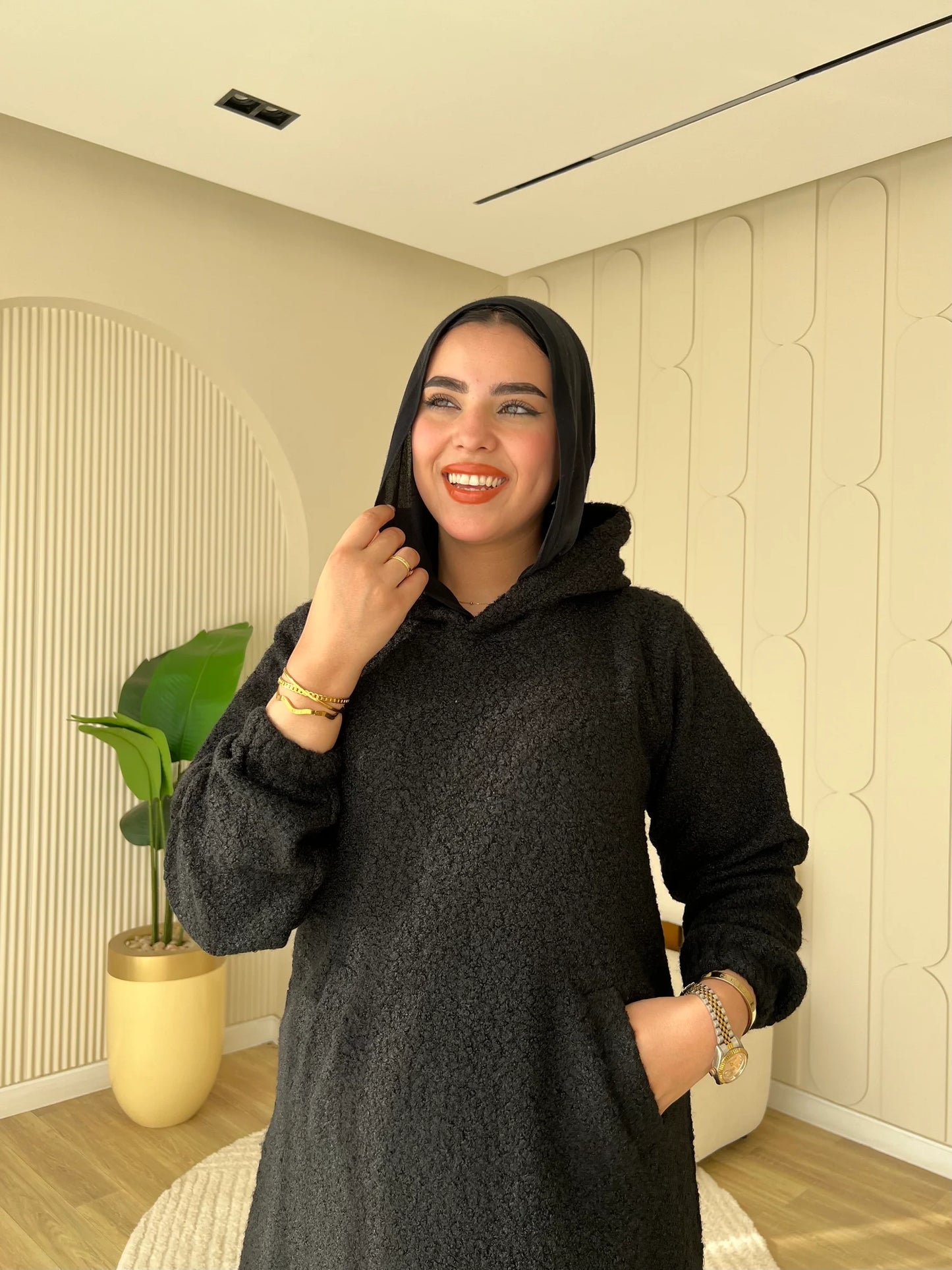 Robe Hiver Chic ( فستان شتوي أنيق )